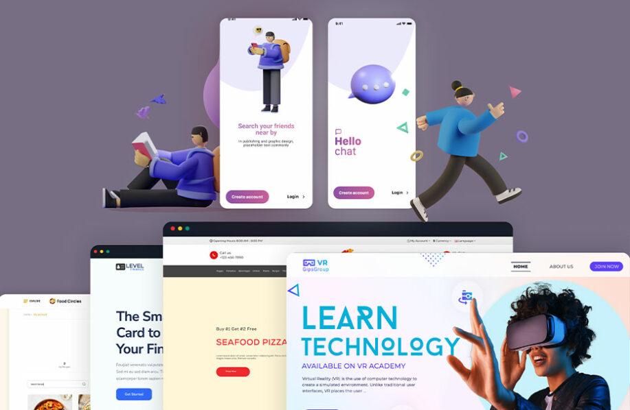 High-end website design