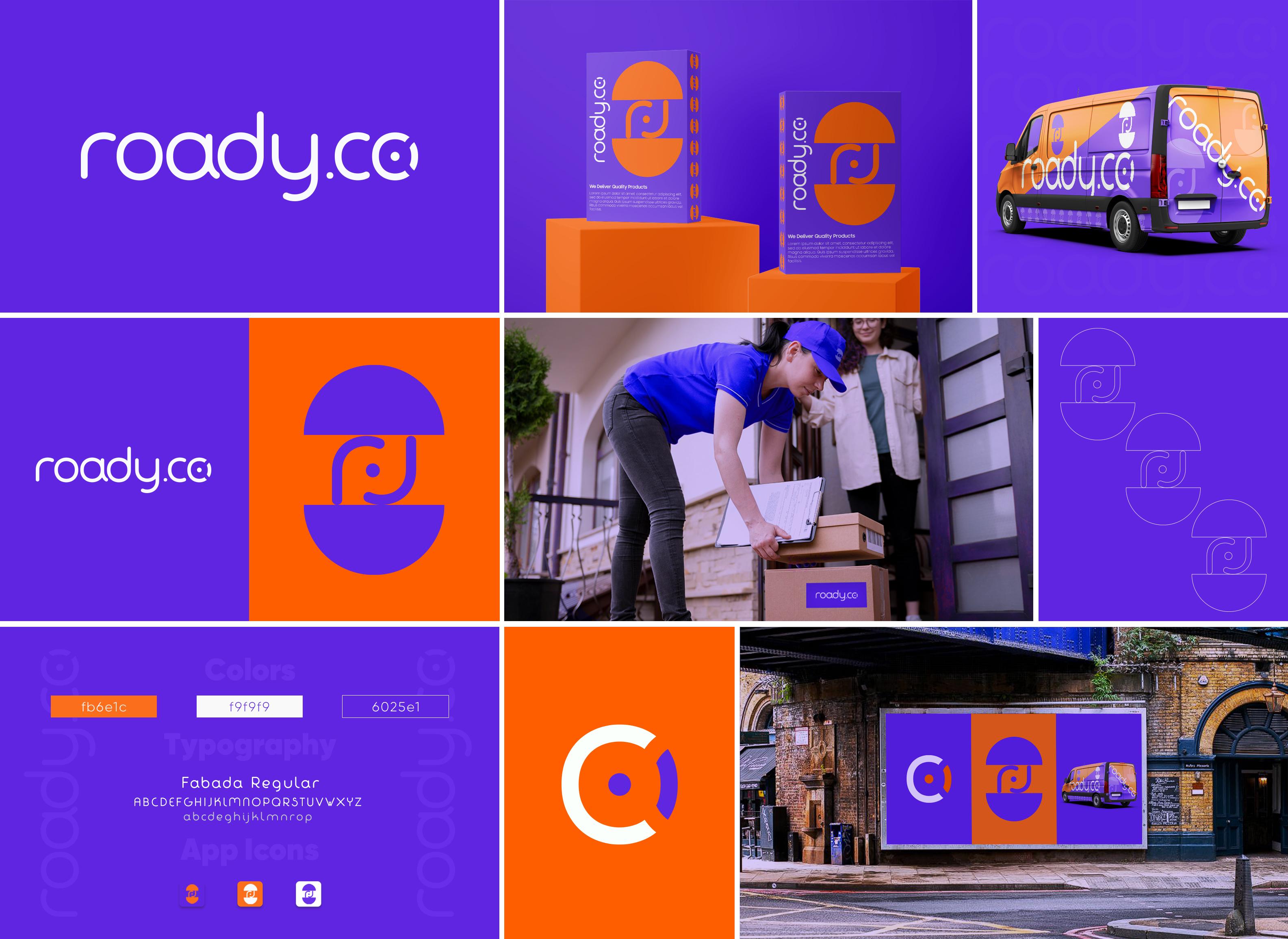 Roady.co brand identity system