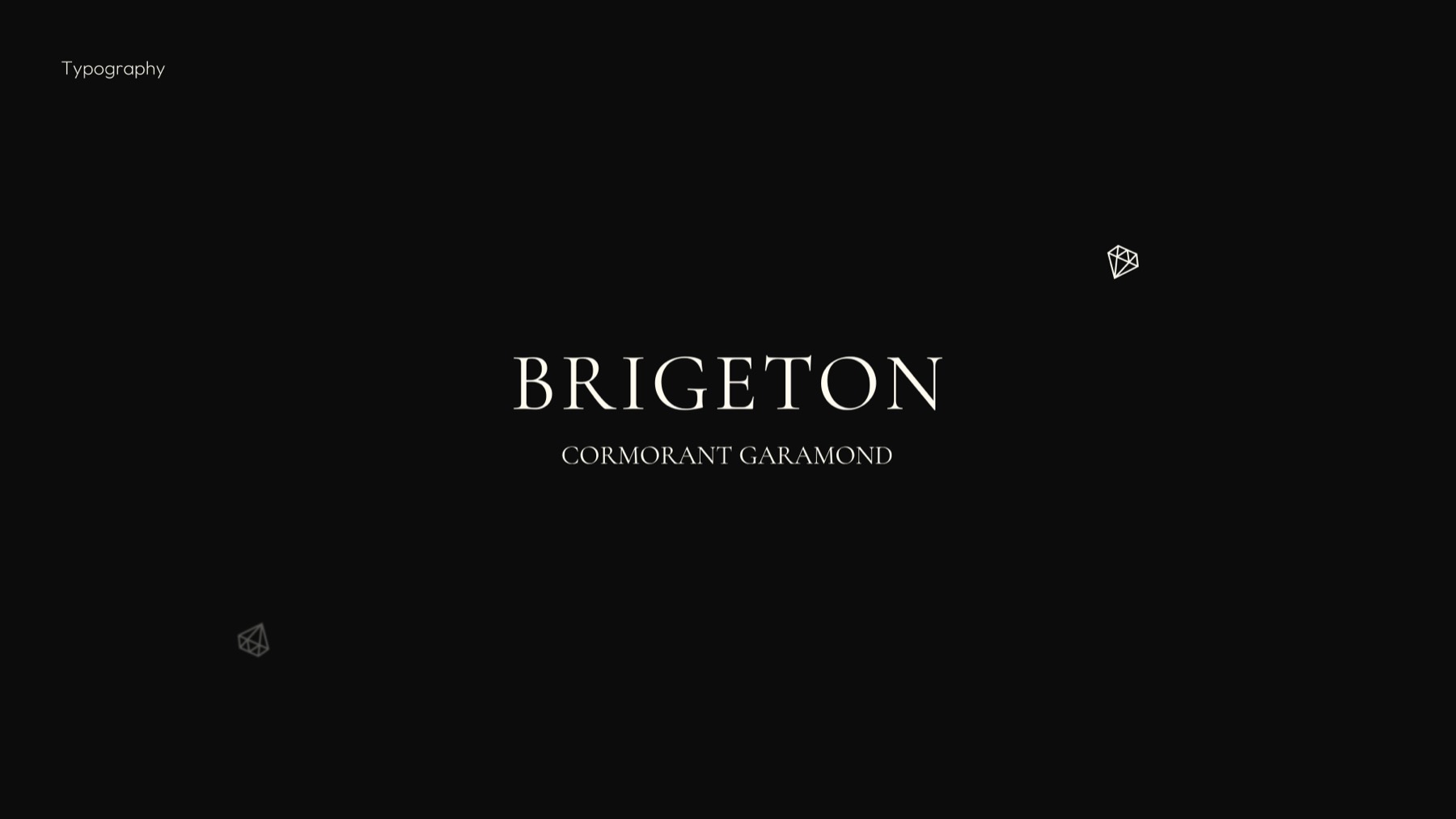 Brigeton Diamonds branding presentation frame 09
