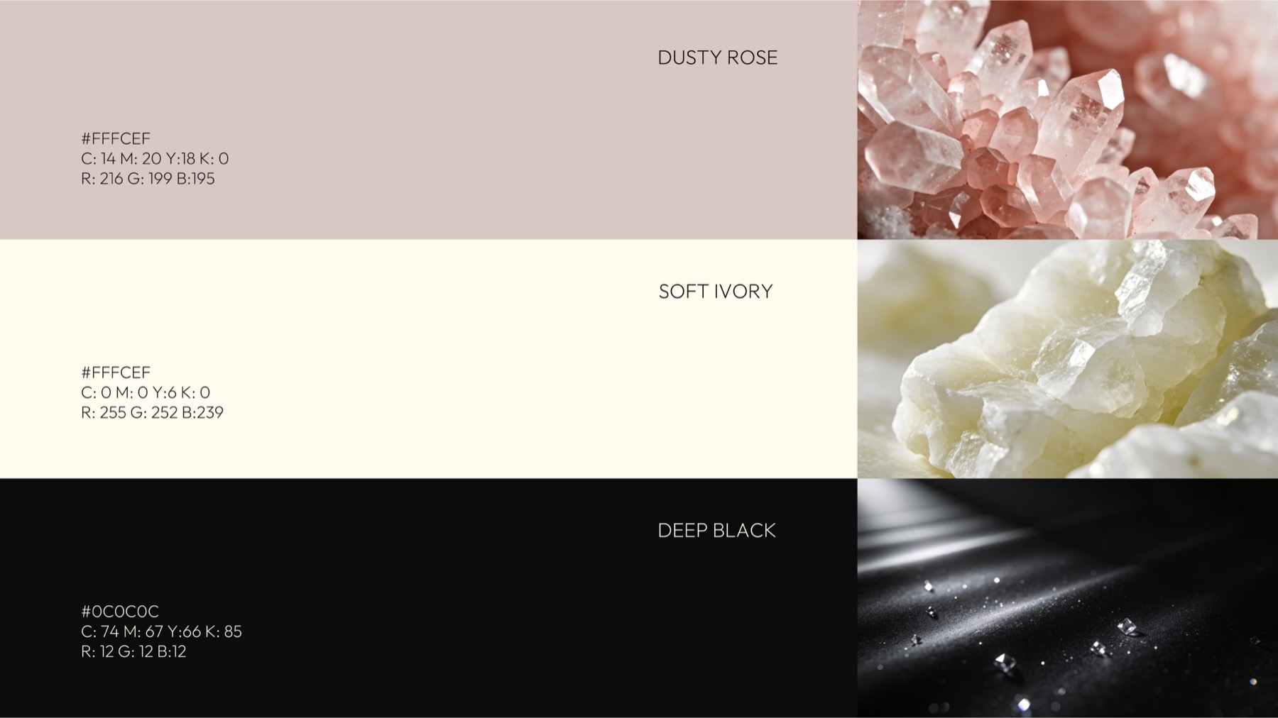 Brigeton Diamonds branding presentation frame 10