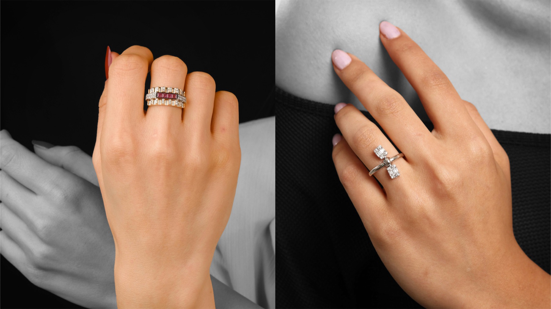 Brigeton Diamonds branding presentation frame 15