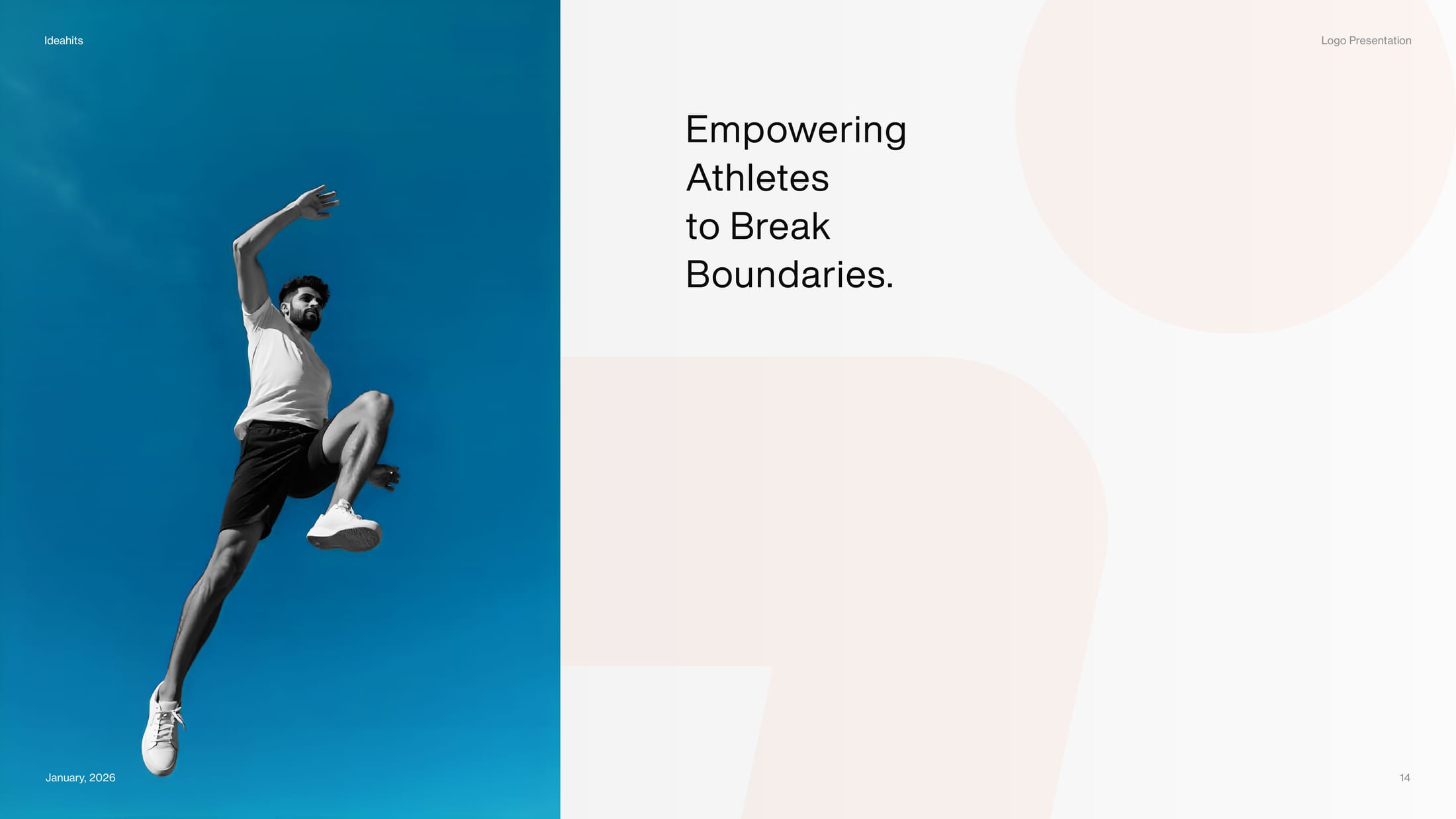 Jumpe brand applications — sportswear hangtag and label design