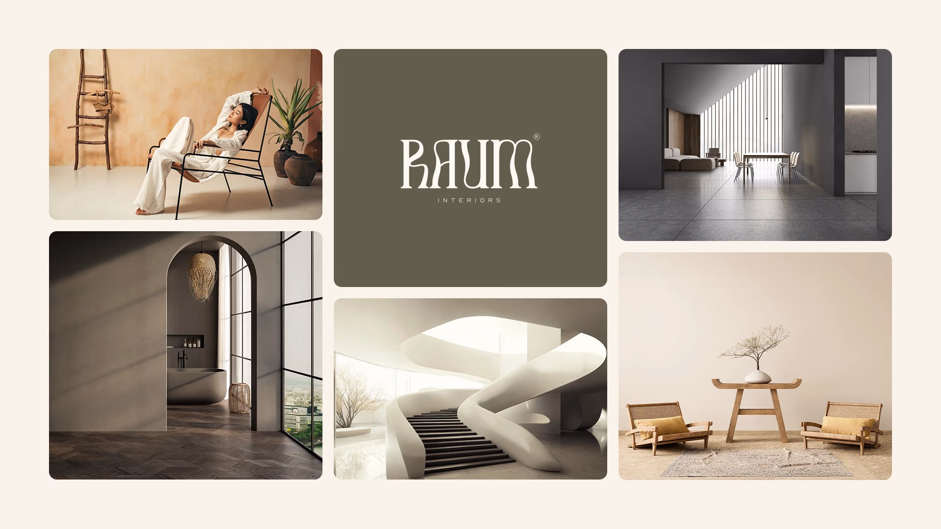 Interior design brand book and guidelines - frame 3