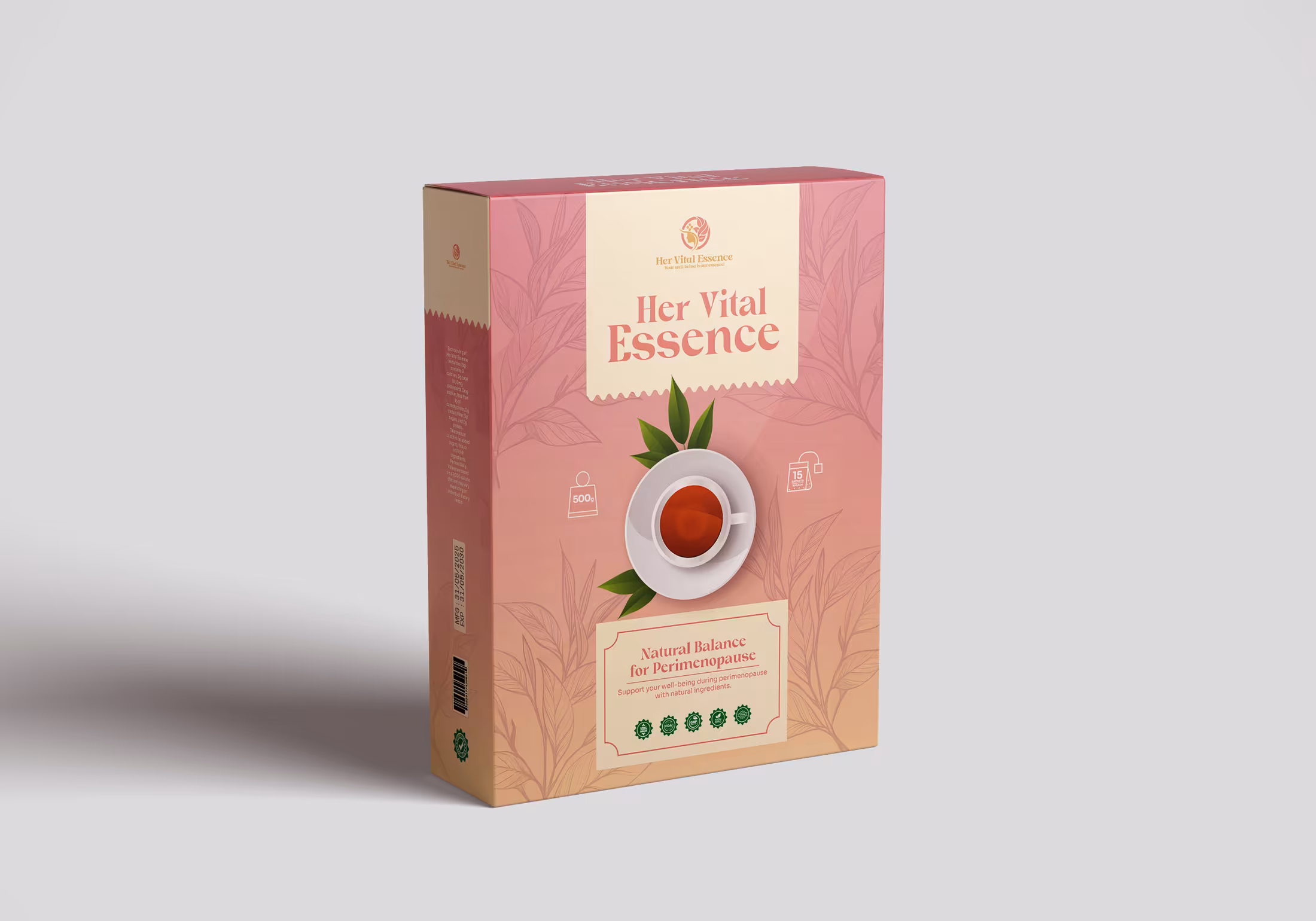 Wellness tea box