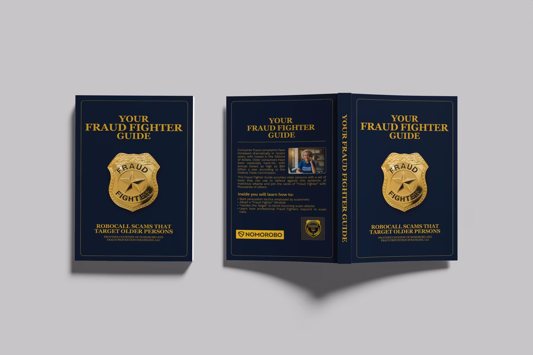 Book cover and spread presentation