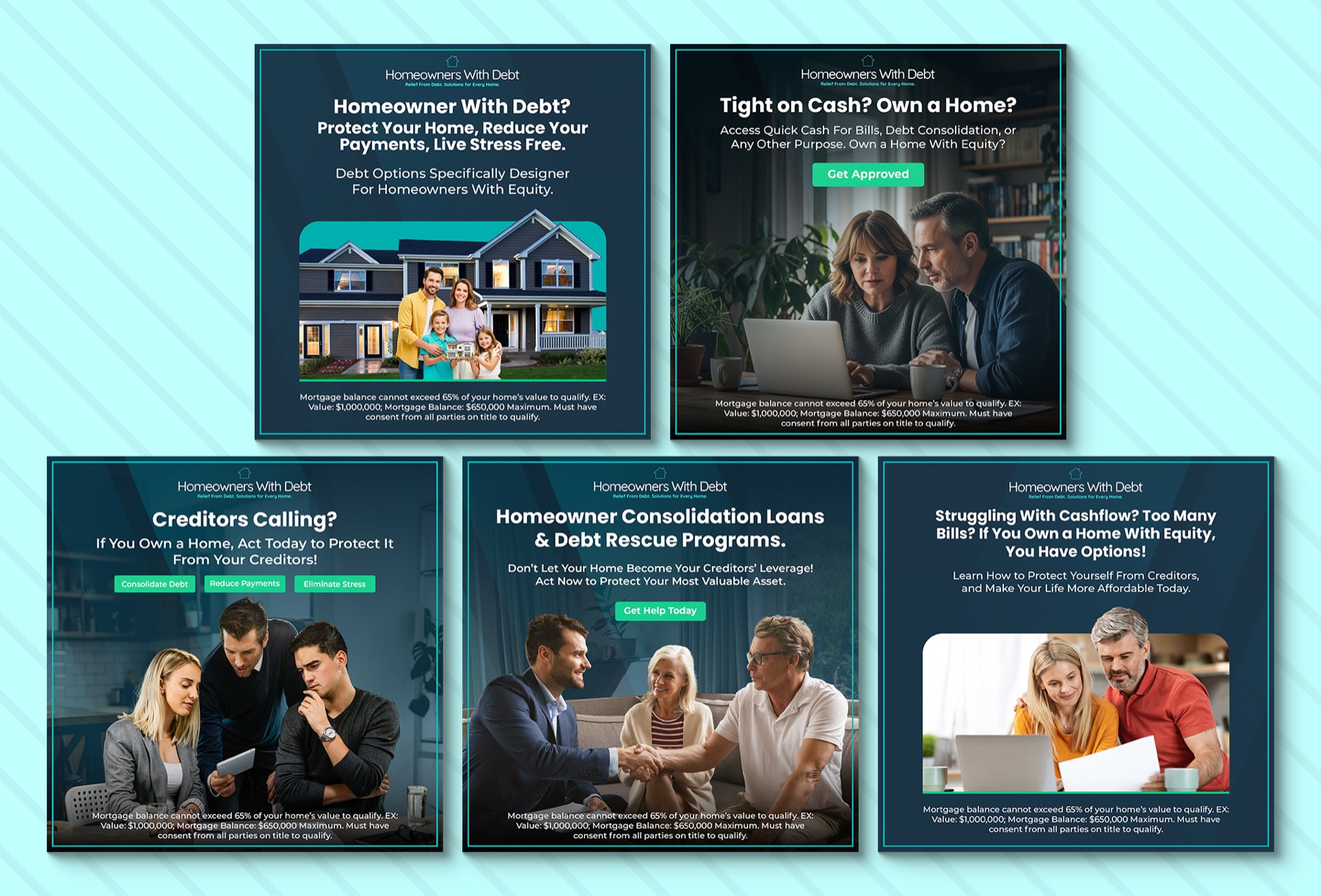 Social ad set