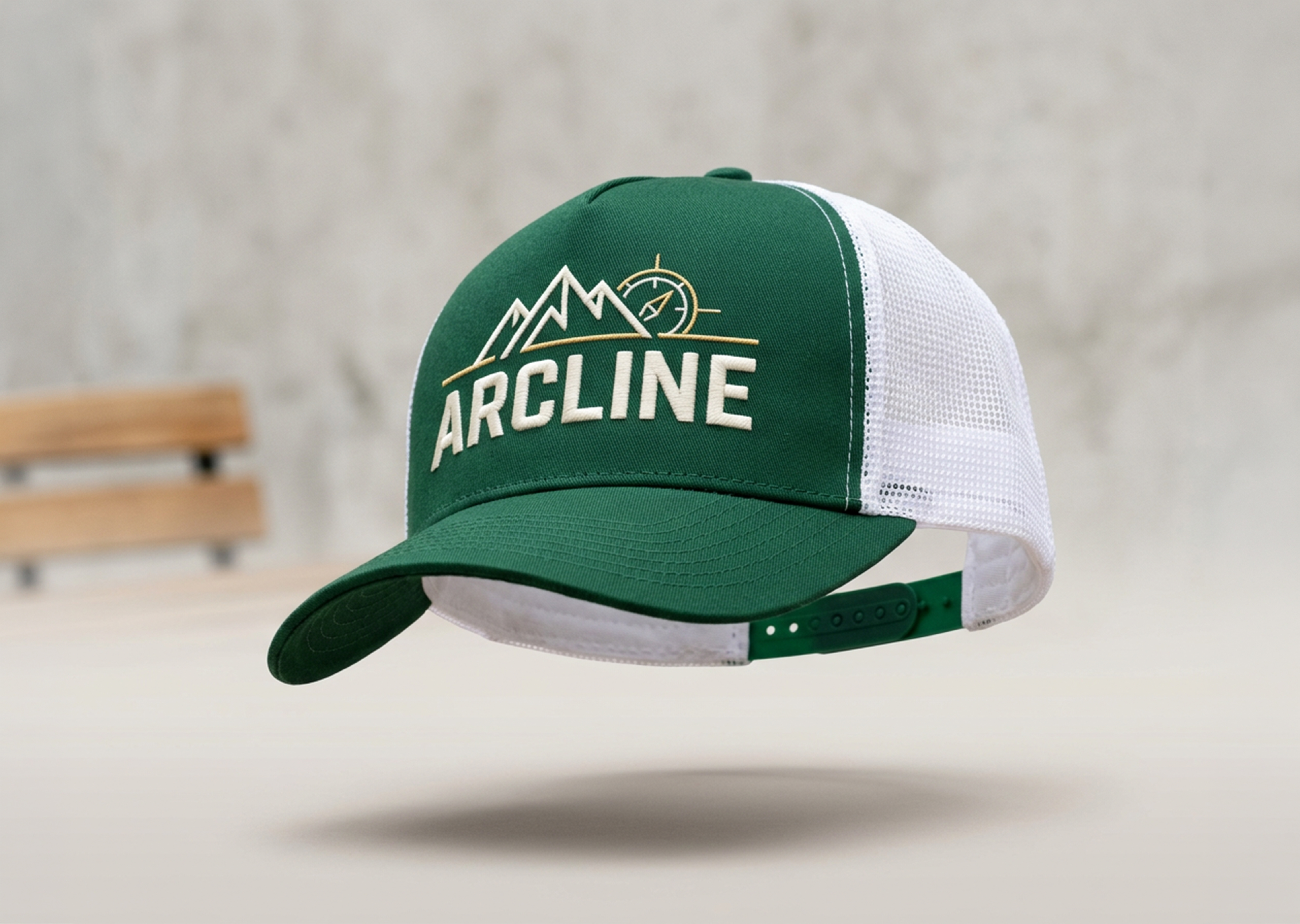 Branded cap mockup