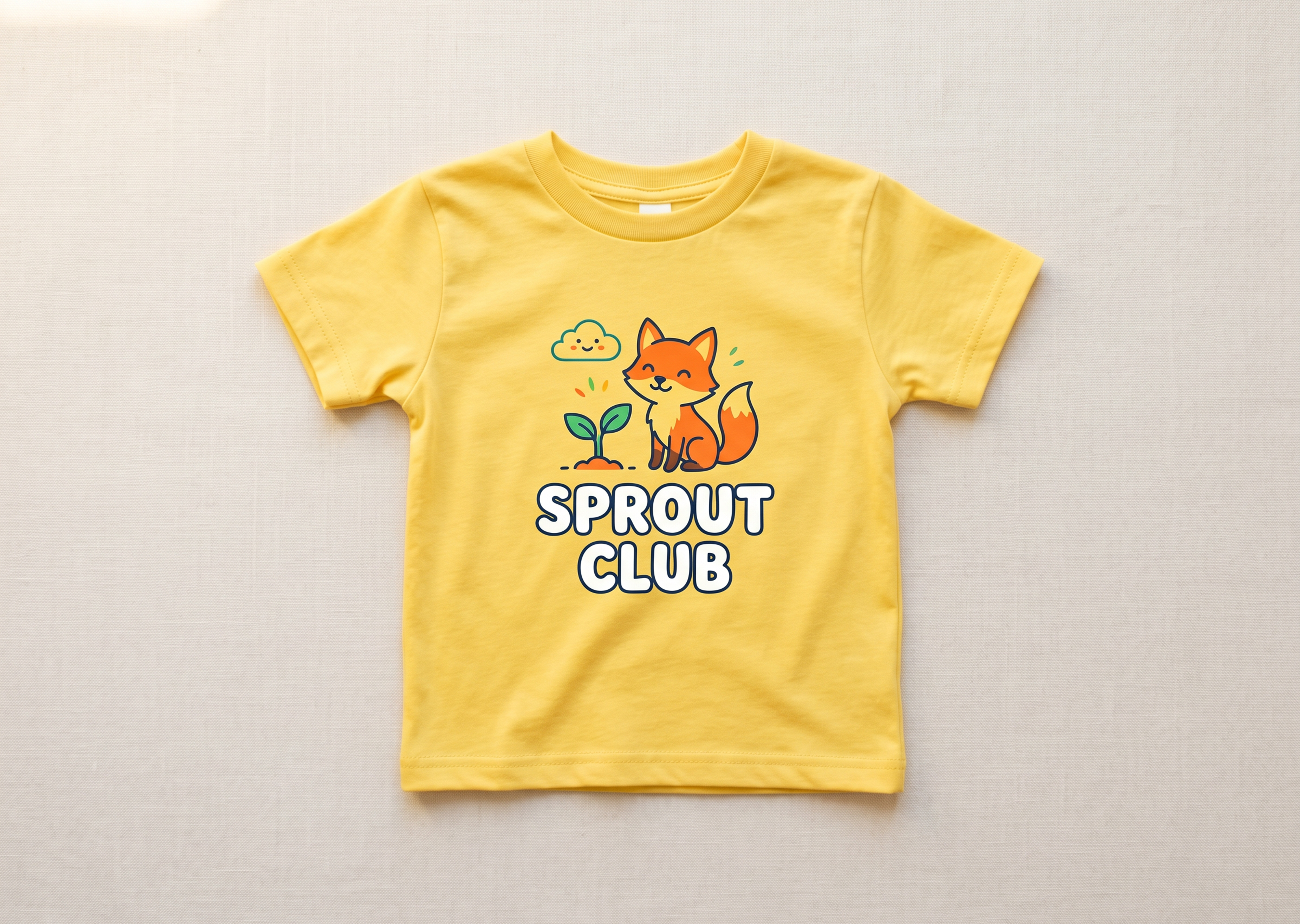 Branded t-shirt mockup