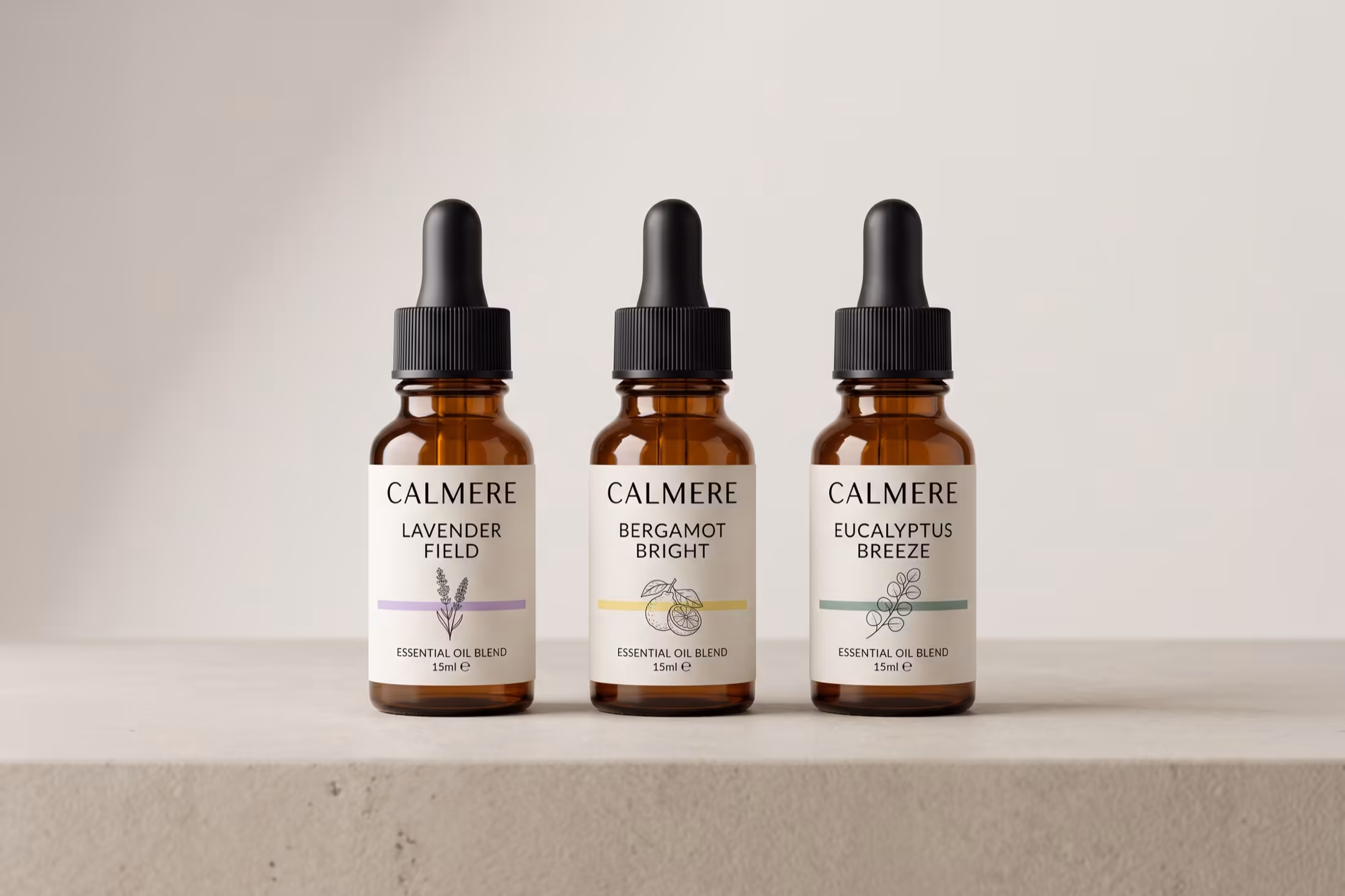 Wellness bottle label family