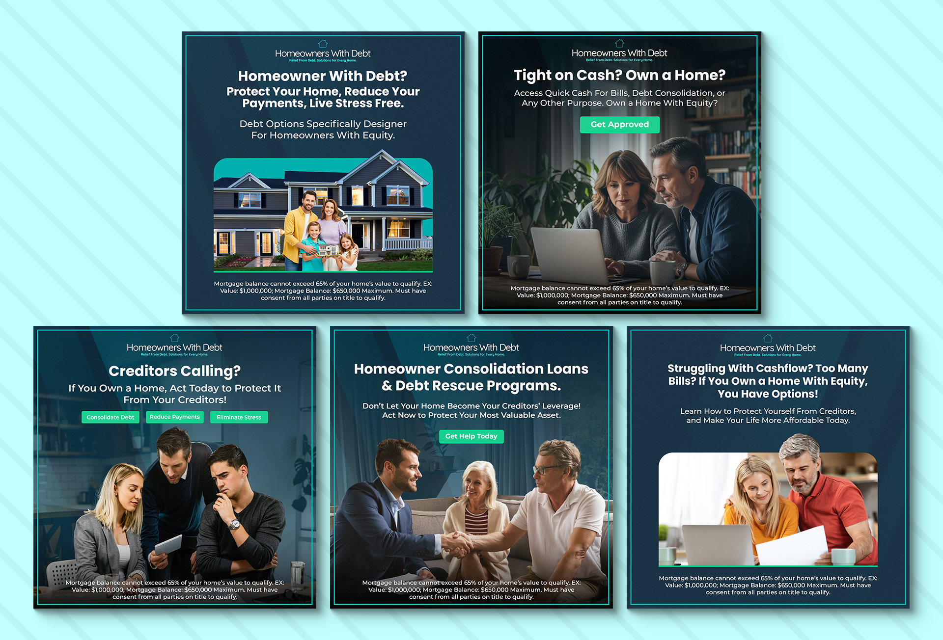 Social profile campaign mockup
