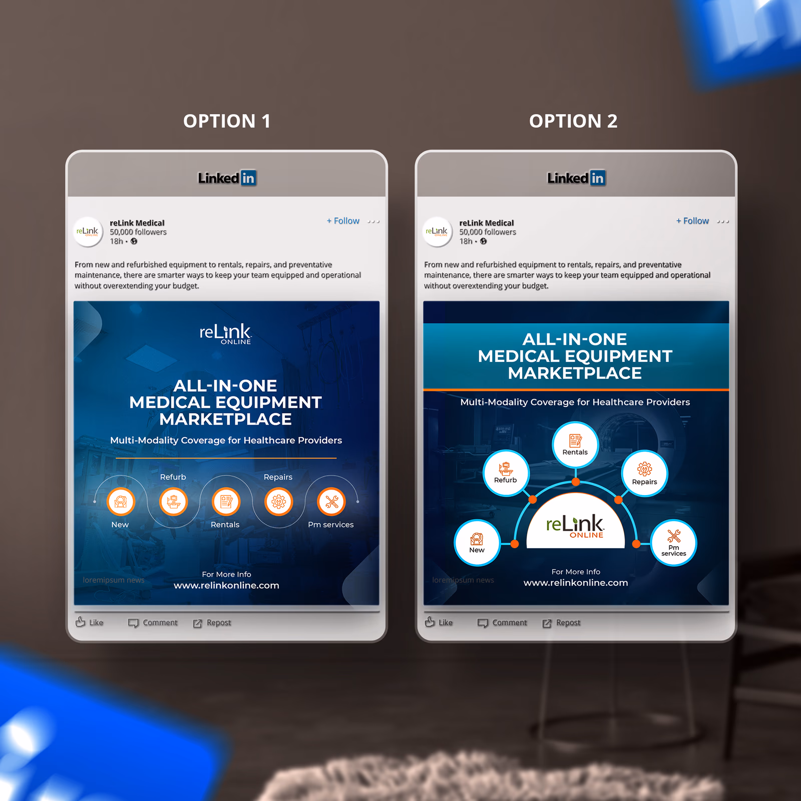 Square social campaign post system
