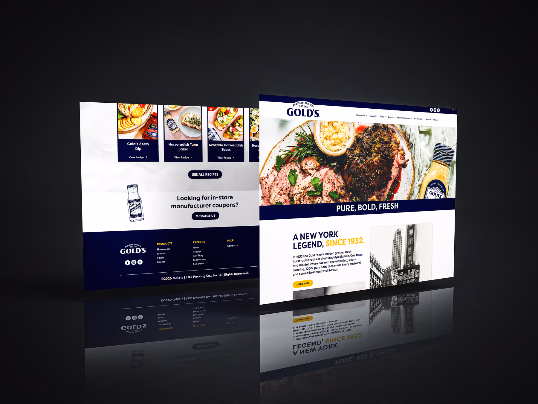 Campaign creative adapted across branded digital formats